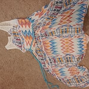 Boho dress girls size 4T Rare Editions